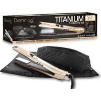 Dampfbügeleisen-Set + 2-in-1-Tasche - SAINT ALGUE - Demeliss Exklusiv-Set Tita V2 - Titan - Gold