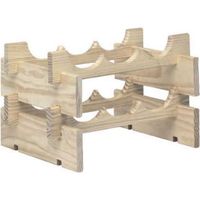 Holzregal für 6 flaschen - Astigarraga - merlot-6