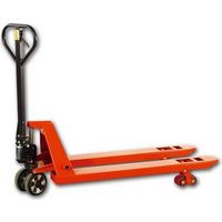 Stockman – Transpalette manuel 2500 kg – Galets boggies polyuréthane – Roues directrices caoutchouc Ø 200 mm – SDF25N