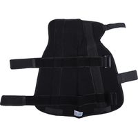 Attelle de poignet droite taille M, noir, fixation pour maintien du poignet, soutien orthopédique, bracelet de contention réglable.