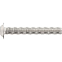 ISO7380-2 08.8 M 8x 20 verzinkt Linsenschraube mit Flansch TX40