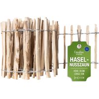 Haselnuss Holzzaun 35 cm x 5 m, Lattenabstand 3-5 cm