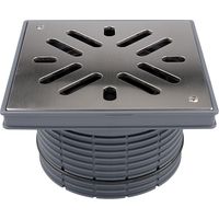 HL622/S Aufs. d 195mm/240x240mm/ 226x226mm Edelstahl