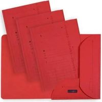 Oxford HV L'Oblique AZ Ultimate Set von 25 roten Mappen