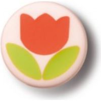 Poignée Flower 5614. 50x50mm. - talla