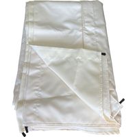 Happy Garden – Toile pour pergola autoportante 3 × 4m – Toile déperlante en polyester 180g/m² – Protection contre soleil et pluie