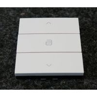 Interrupteur simple moteur 1 poste 2 modules avec touche triple couleur Original blanc sans plaque Home Control NIKO