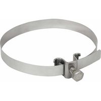 Support de câble 6-8 mm avec collier PV pour descente de gouttière 50-120 mm en acier inoxydable niro 200029