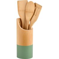 Utensili da cucina kesper bambù alta durabilità 9 x 9 x 21.5 cm