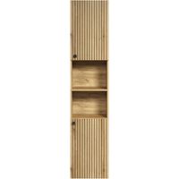 PureBliss armoire haute pour salle de bain chene décor.