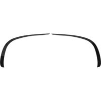 1 paire de garniture de becquet de pare-chocs avant, noir brillant, diffuseur de remplacement pour Benz classe cls C257 amg-line