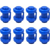 BRAVIX Sunshine smile Capuchons De Pôle De Trampoline,Capuchons de poteaux pour poteaux de Filet de Trampoline, Casquettes de Trampoline,Filet de Sécurité Pièce de Rechange, Casquette de pôle