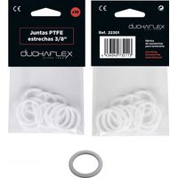 Pack 10 Juntas Planas Estrechas Teflón– 3/8" a 1" (DIN 2690) Medidas Accesorios Fontanería: 1/2''