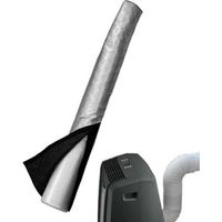 Protection de tuyau de climatiseur, housse de protection de tuyau de climatiseur portable, isolation de housse de climatiseur, pour tuyau d'échappement de 5 à 6 pouces de diamètre