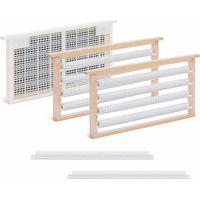 Kit de cría de abejas reinas, plástico, 483 x 232 x 42 mm