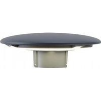 Lampe suspendue en aluminium moulé avec diffuseur en thermoplastique opalin - 18W, 1971 lumens, 3000°K graphite