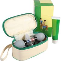 Lot de 8 ventouses magnétiques à 5 lignes d'aiguille pour thérapie par aspiration, usage domestique, soin acupression.