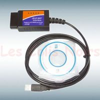Interface de diagnostique ELM 327 OBD OBD2 + 1 DVD 5 Gigas Gb LOGICIELS