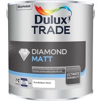Dulux Trade Diamond Matt - Pure Brilliant White - 2.5L