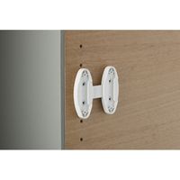 Servetto Self System Abstandshalter Distanzstück aus Kunststoff 10mm transparent