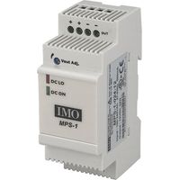 Golmar – Alimentation courant continu 220V AC / 24V DC 60W – Transformateur pour tableau électrique – Pour interphone et gâche – Rail DIN