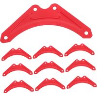 10pièces Accessoires Échelle Supports De Fixation Échelle Supports De Remplacement Pour Triangulaire Fixations Pour Renforts