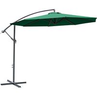 Parasol de jardin deporte 3x2.5 m inclinable avec base