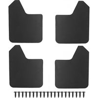Lot de 4 garde-boue universels pour Subaru Forester MF12BASBLK
