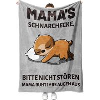 Cadeau Maman, Plaid Couverture Polaire Idee Cadeau Anniversaire Maman, Cadeau Maman Noel Original, Cadeau Fete des Meres