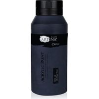 Artina Crylic Pintura 1000 ml Negro
