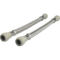 John Guest Speedfit Braided Hose 300mm - 15mm X 15mm (Pack Of 2)