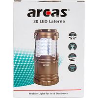 Arcas Camping Laterne mit 30 LEDs, Kupfer