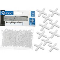 Herramienta para alicatador geko tile spacers plástico 3mm 150 piezas