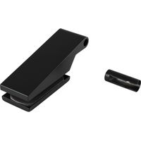 DORMA-Glas Bandoberteil mit Hülse Studio Classic 10.021, schwarz matt