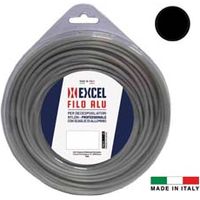 FILO PER DECESPUGLIATORE IN NYLON TONDO ALU ø mm.2,4 in matassa da mt.15 EXCEL