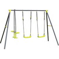 ALTALENA 2 POSTI + CAVALCABILE - BABY SWING SET' Dimensioni 256 X 136 X H 180 cm