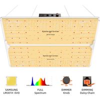 Spider Farmer SF4000 LED élève le spectre complet des plantes d'intérieur Samsung LM301H