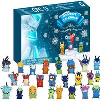 2025 Adventskalender Kinder, 24 Tage Weihnachts Countdown Kalender Puppen, Spielzeug Adventskalender 2025 Für junge Und Mädchen