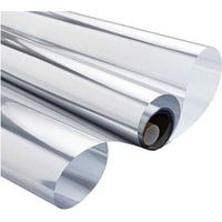 QORVA
-Film fenetre Anti Regard Film Miroir Fenêtre sans Tain Film Anti Chaleur Anti UV Électrostatique Protection de la Vie Privée Film Miroir pour Fenetre de Bureau Maison Magasin 90×300CM Argent..