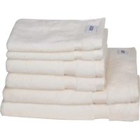 SCHÖNER WOHNEN toalla CUDDLY - Set de 6 50x100 cm, Blanco