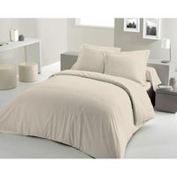 Lovely Home Bettdeckenbezug Beige Creme 240x260 cm