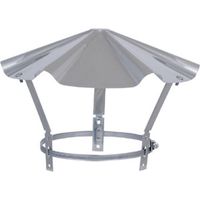 Cappello cinese in acciaio inox - n. A1 - diametro da 80 a 125 mm JONCOUX