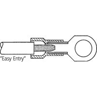 LAPP 63104360 Capocorda ad anello Sezione Max=6 mm² Parzialmente isolato Giallo 50 pz.