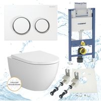 Geberit Vorwandelement Omega 82 oder 98 cm Bartolo WC Drückerplatte WC Sitz SoftClose Set UP200 98 cm