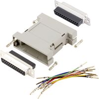 encitech GA-2525-MF-LG-K D-SUB Adapter D-SUB-Stecker 25pol. - D-SUB-Buchse 25pol. 1 St.