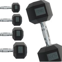 Body Revolution 2 x 2kg Hex Dumbbells