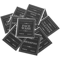 Flaschenetiketten for Shampoo and Badezimmerflaschen 3 Satz