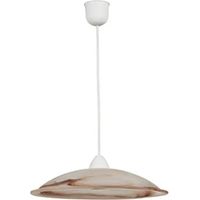 Duna Pendelleuchte 40 cm alabaster tabak