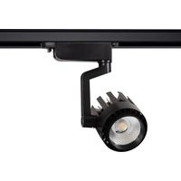 3-Phasenstromschiene LED-Strahler 30W Dora Schwarz 3000K Warmweiß