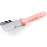 Nettoyeur de réfrigérateur portable, gadget en acier inoxydable, pelle à glace, rose